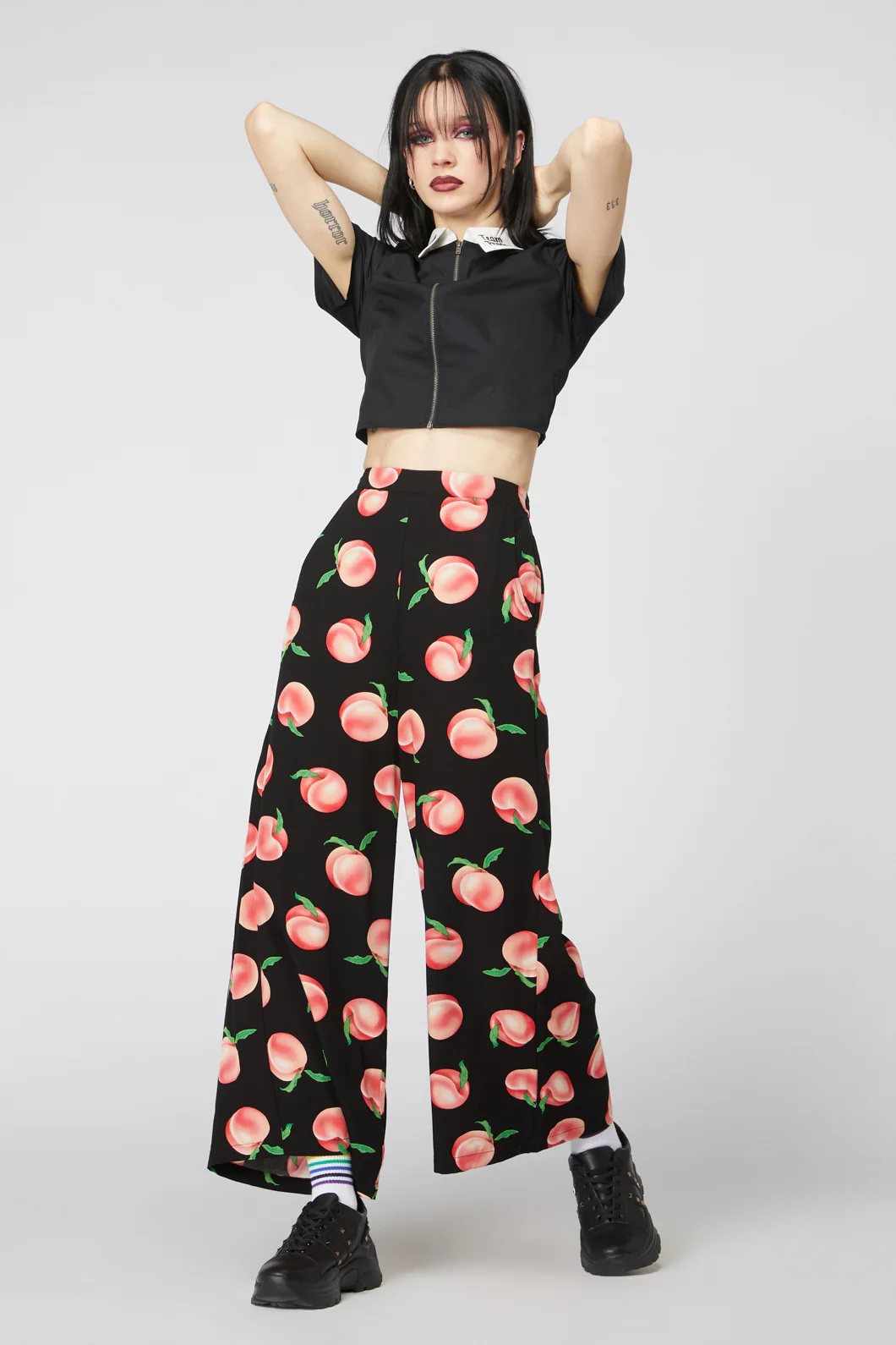 Peachy Viscose Flare Pant - Image 2