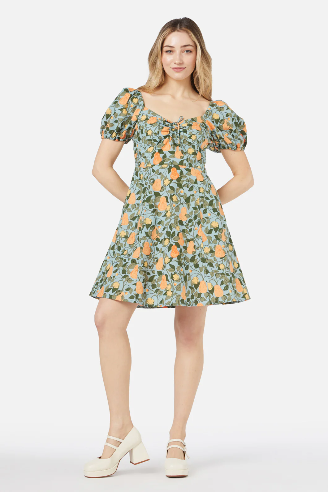Pear Vine Mini Dress - Image 2