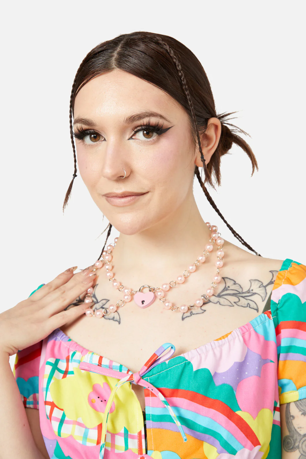 Pearl Locket Choker - Image 2