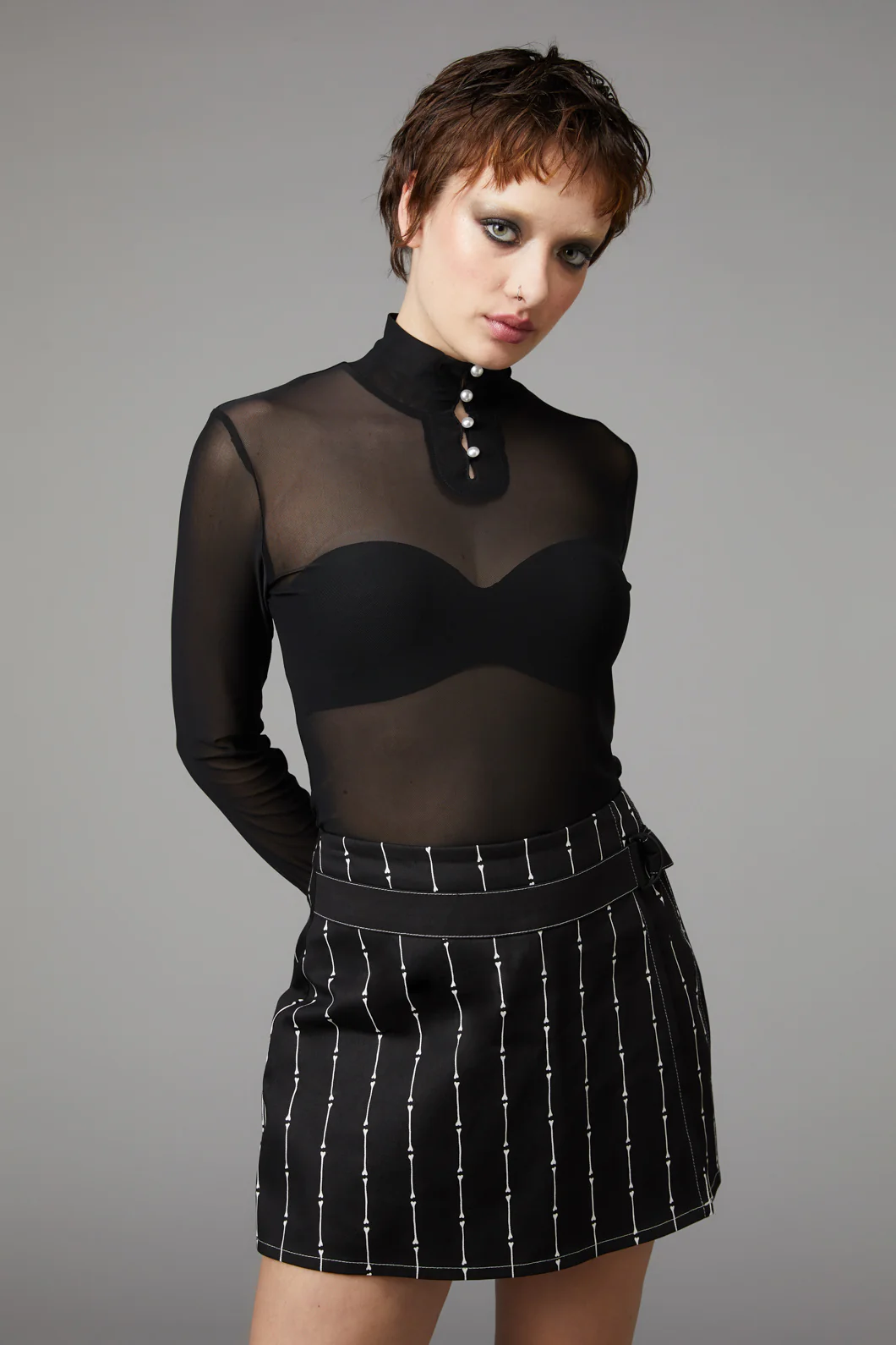 Pearly Button Top
