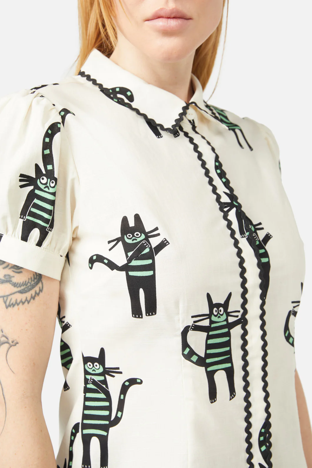 Peculiar Puss Blouse - Image 5