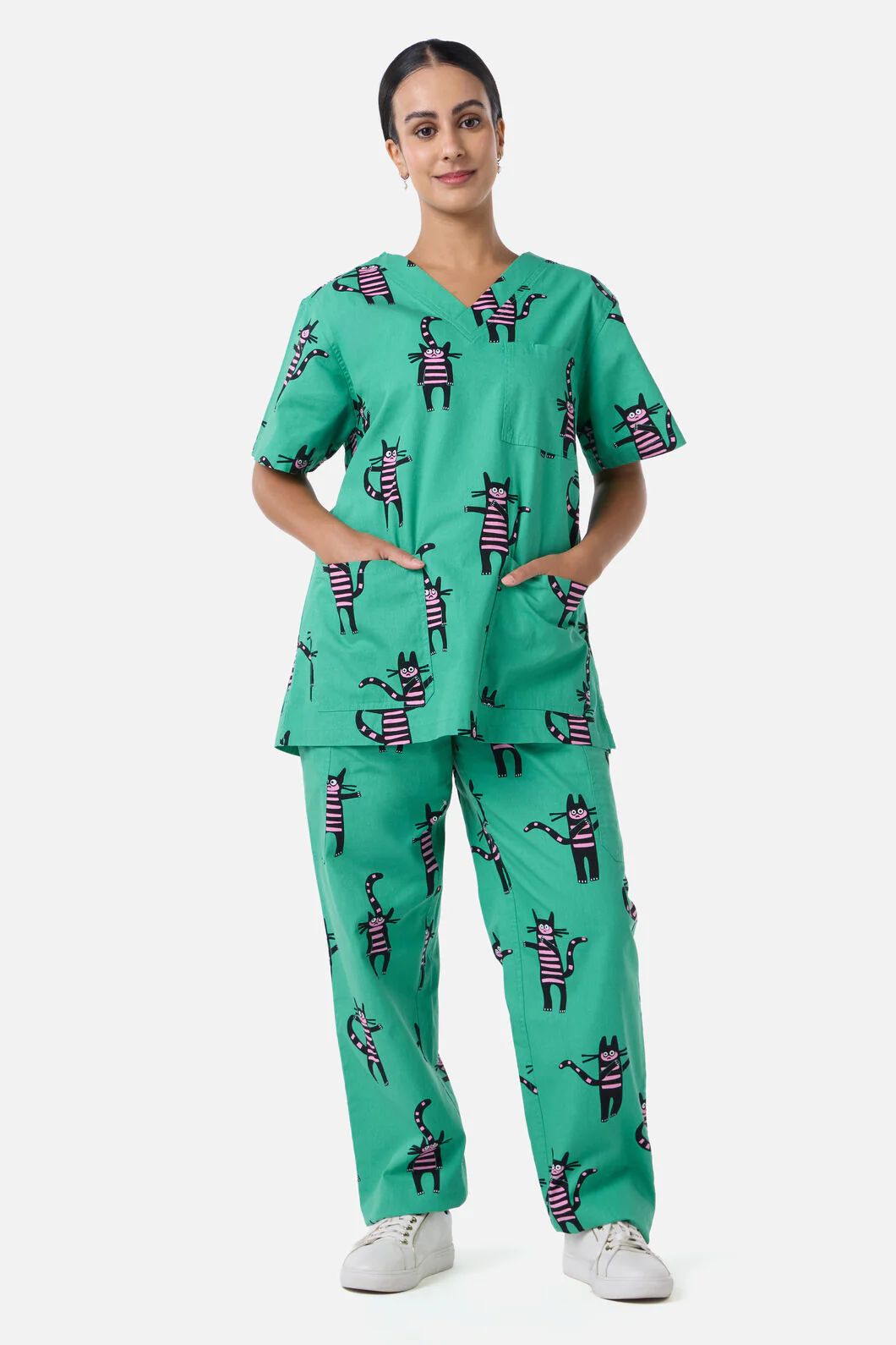Peculiar Puss Scrub Set - Image 2