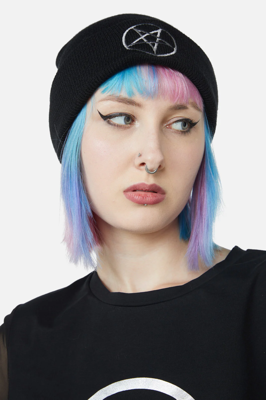 Pentagram Knit Beanie - Image 2