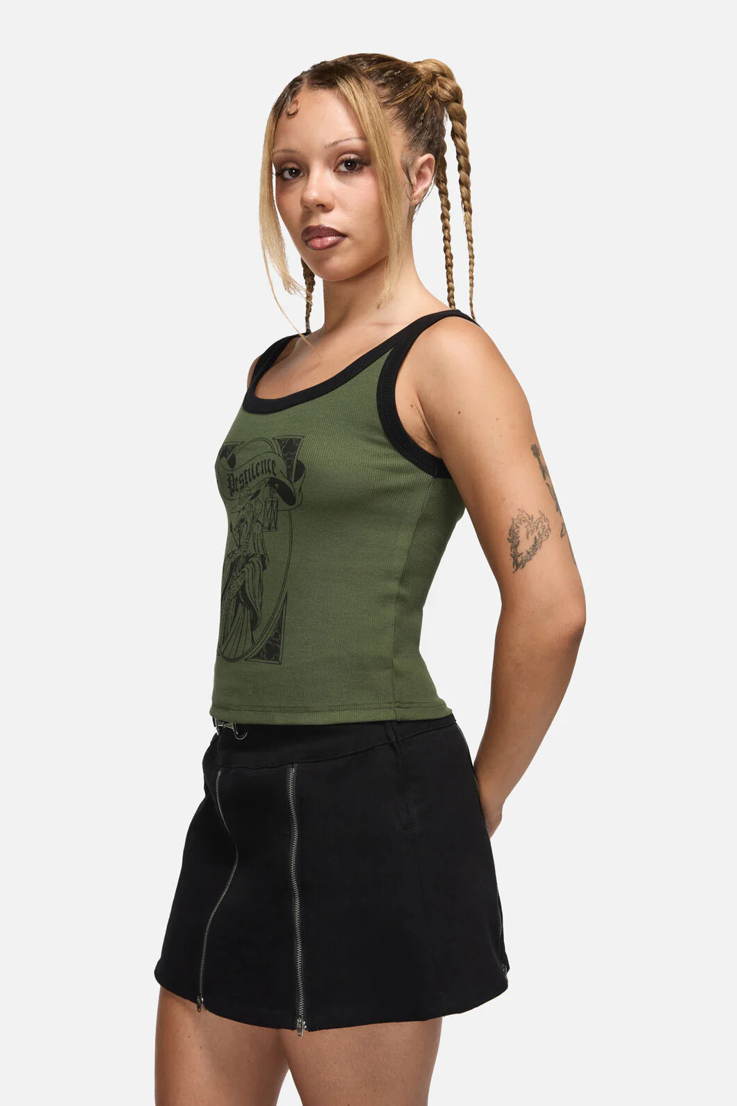 Pestilence Goth Tank Top - Image 3