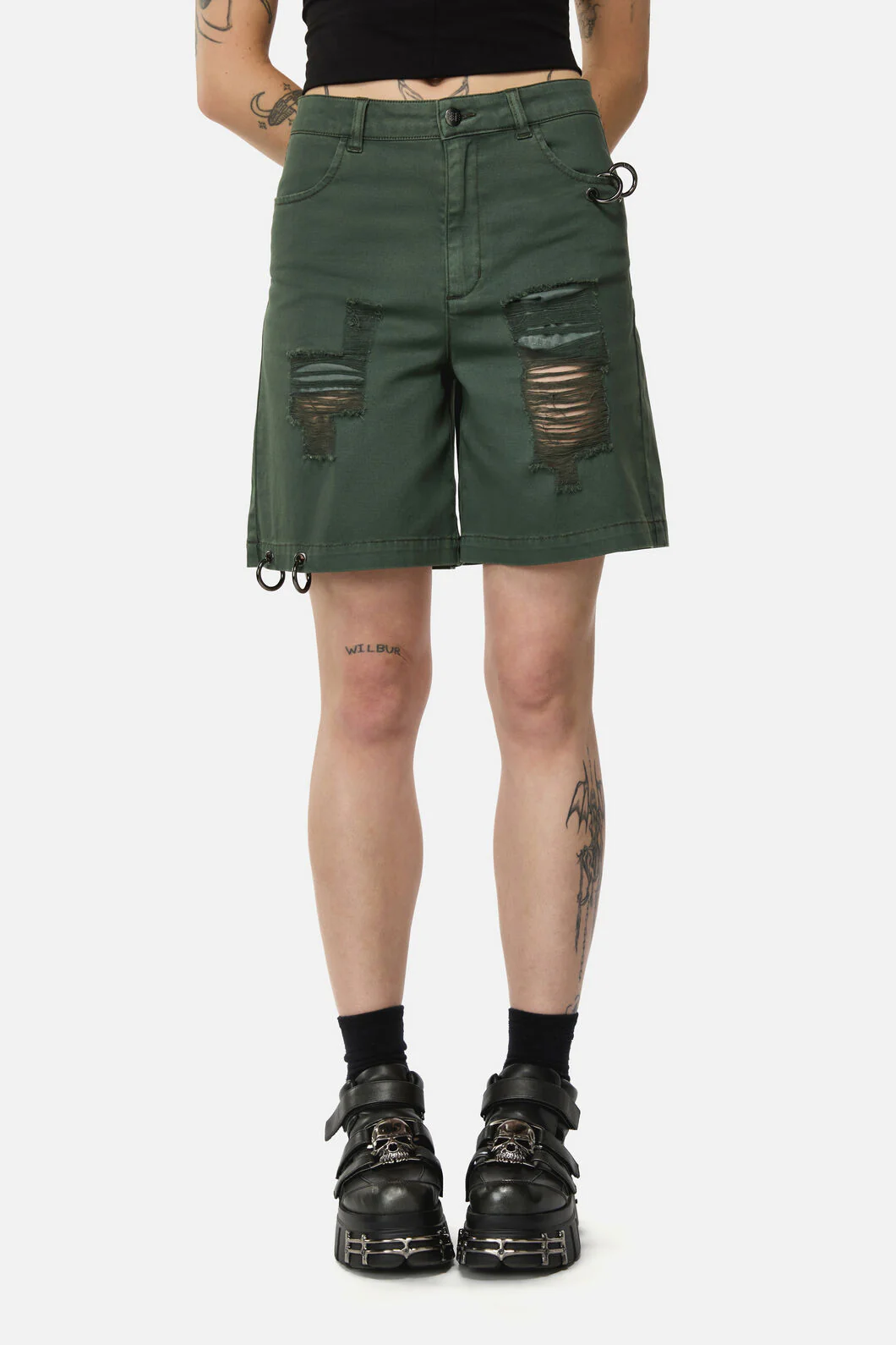 Pestilence Goth Trim Short - Image 3