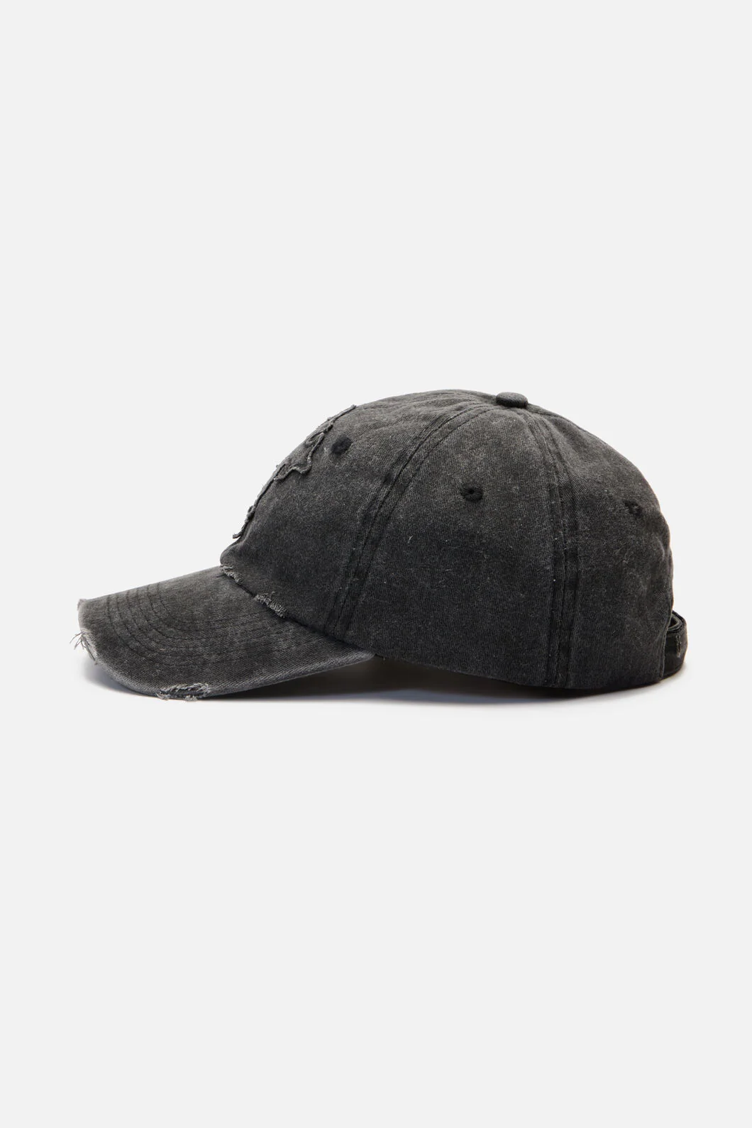 Pierced & Distressed Cross Cap - Image 7