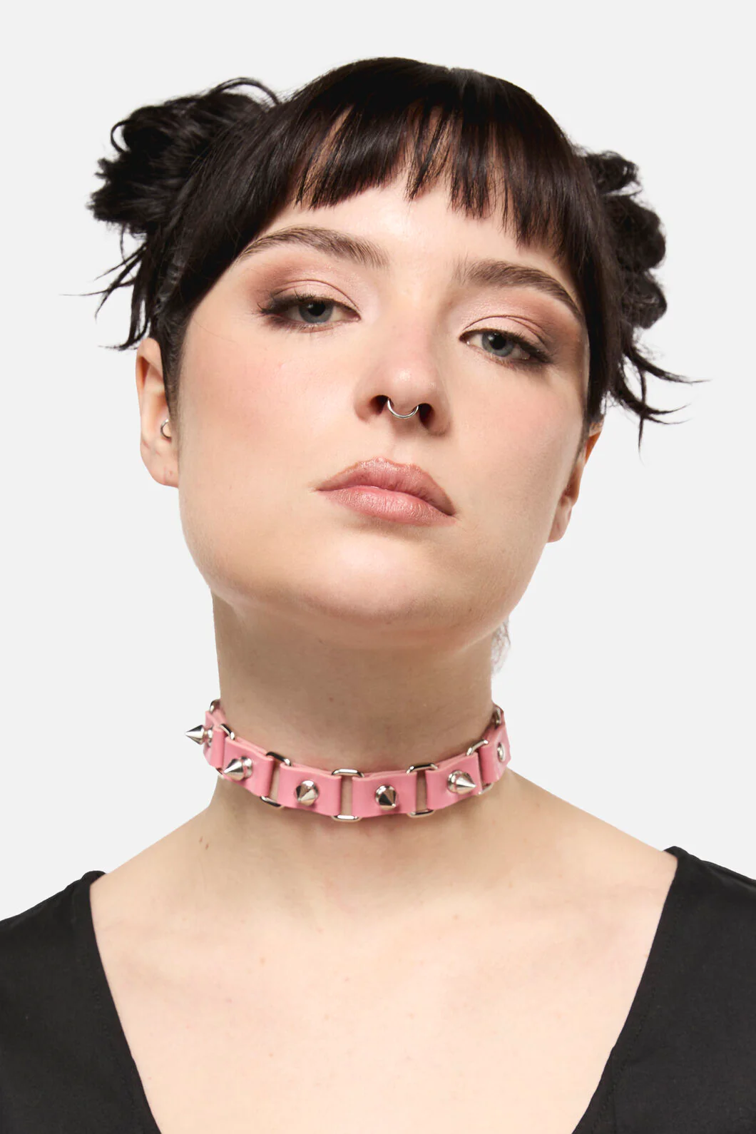 Pink Link Spike Choker - Image 2