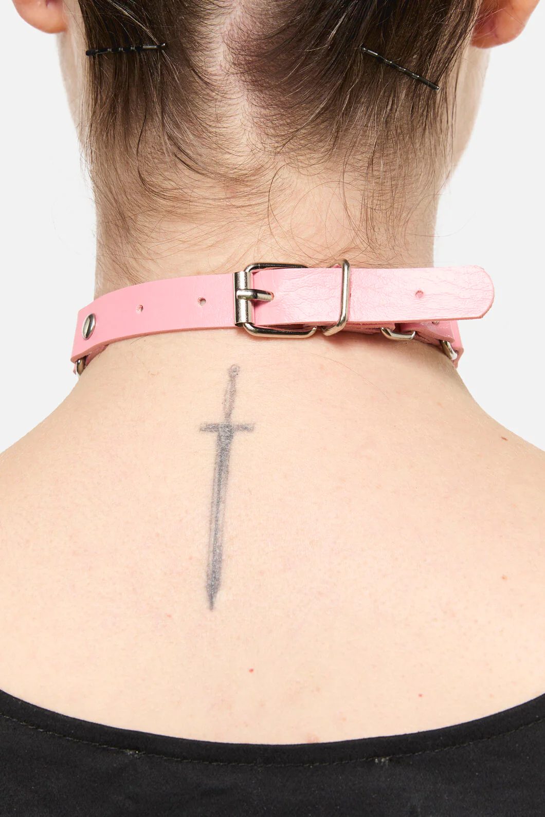 Pink Link Spike Choker - Image 3