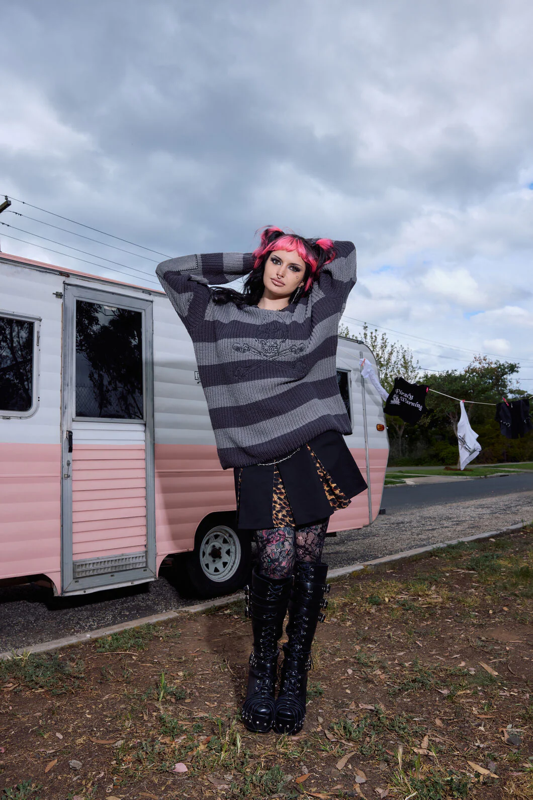 Piracy Punk Knit Jumper - Image 7