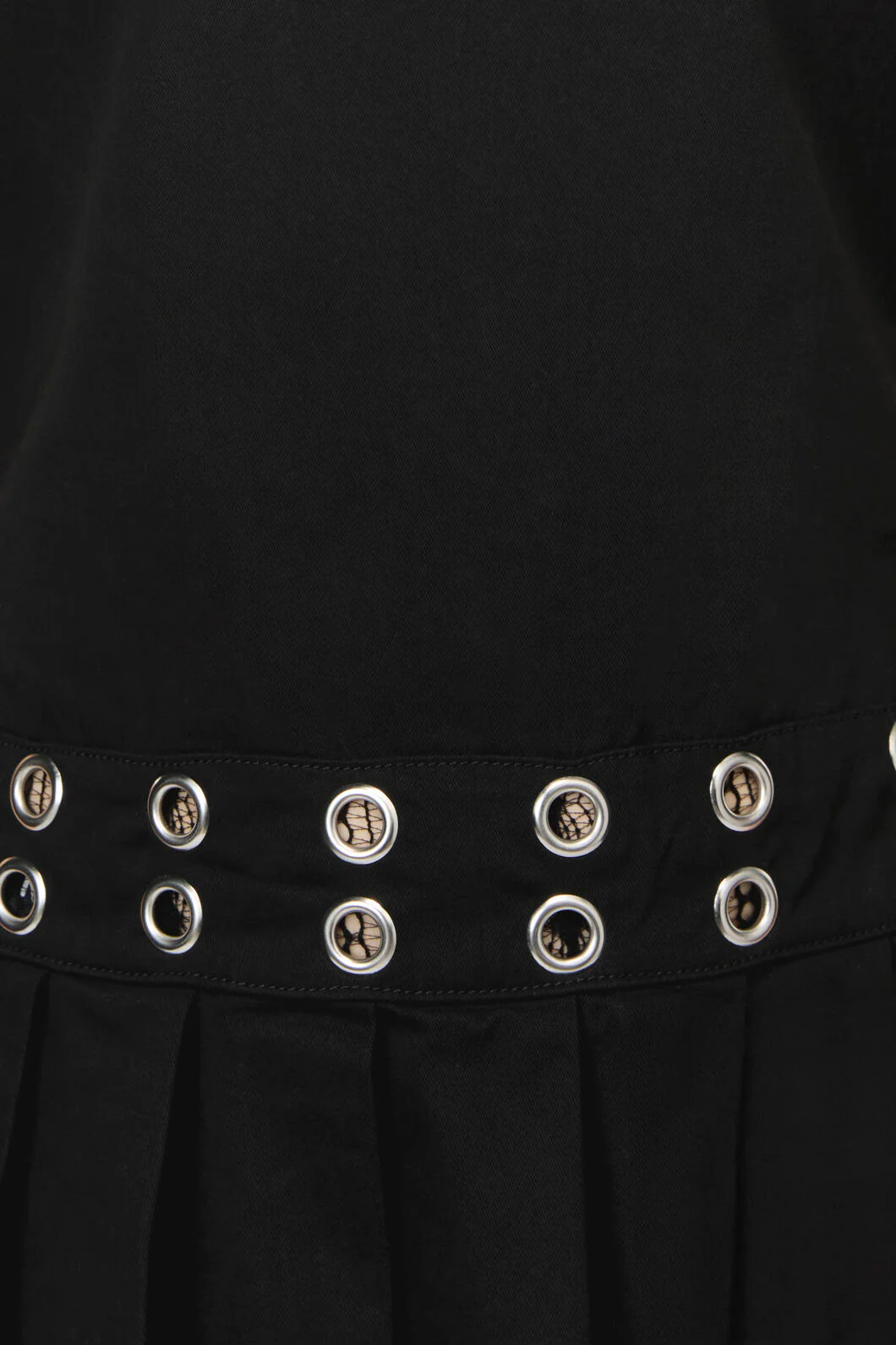 Pirate Punk Eyelet Mini Dress - Image 5
