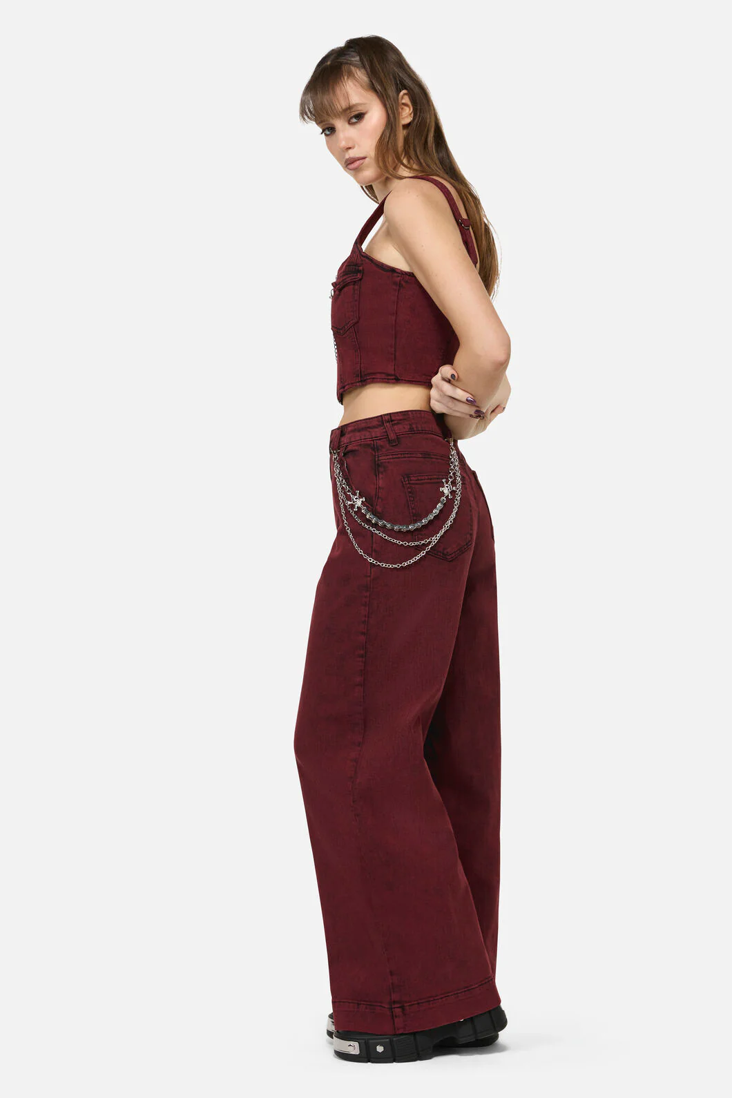 Pirate Skull Jean Chain - Image 2