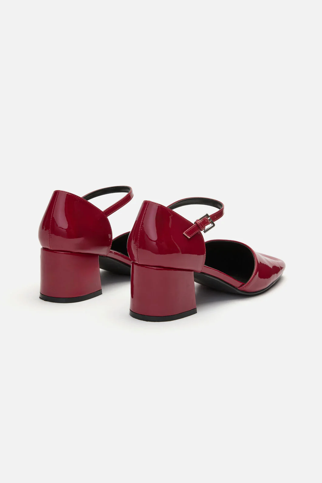 Plum Sweet Buckle Heel - Image 4