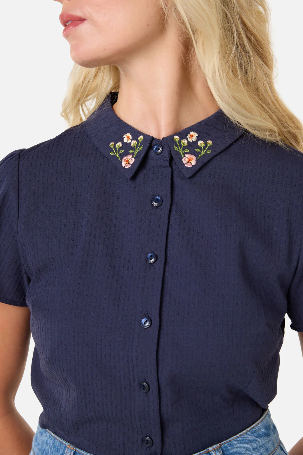 Polly Embroidered Blouse - Image 6
