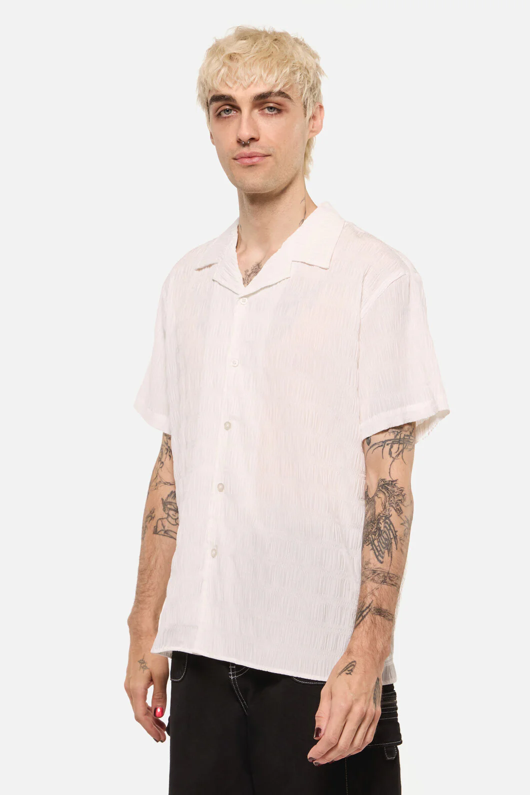 Pond Stripe Unisex Shirt - Image 3