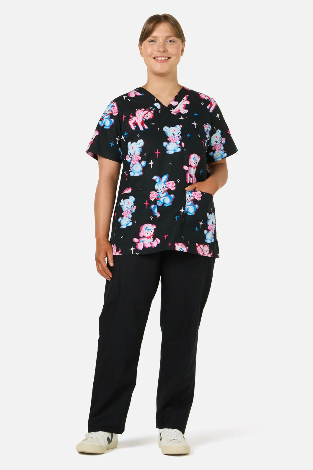 Poppet Top & Pant scrub set