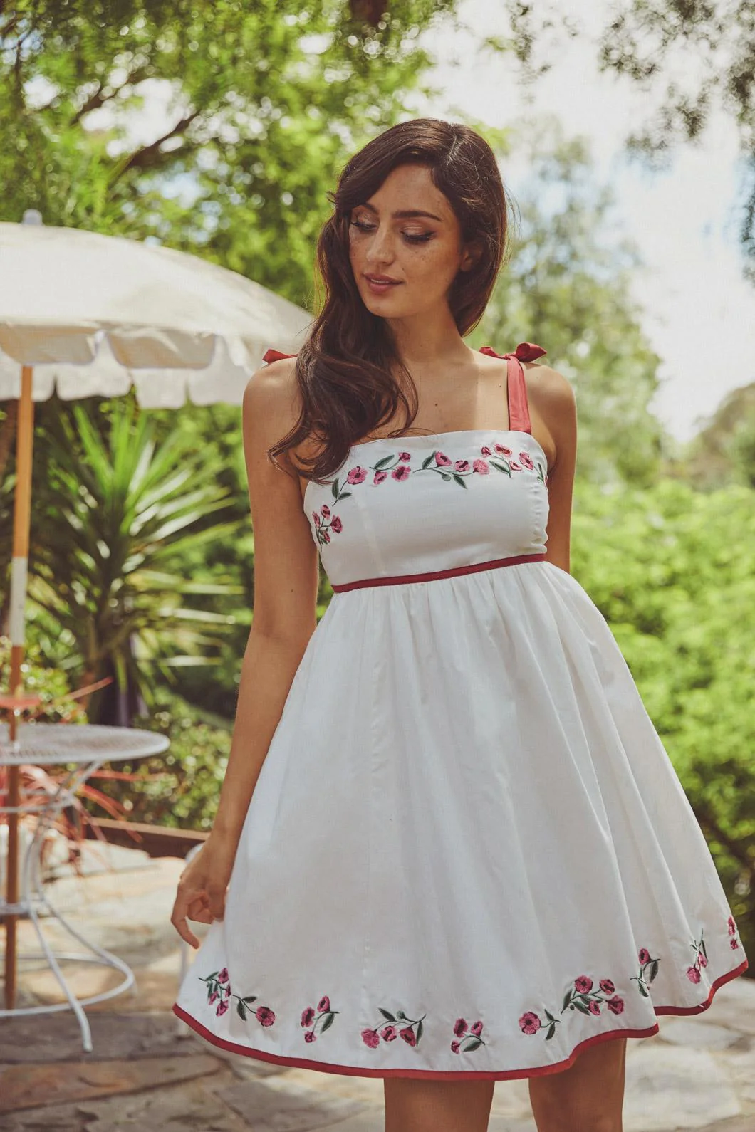 Poppy Emb Dress - Image 3