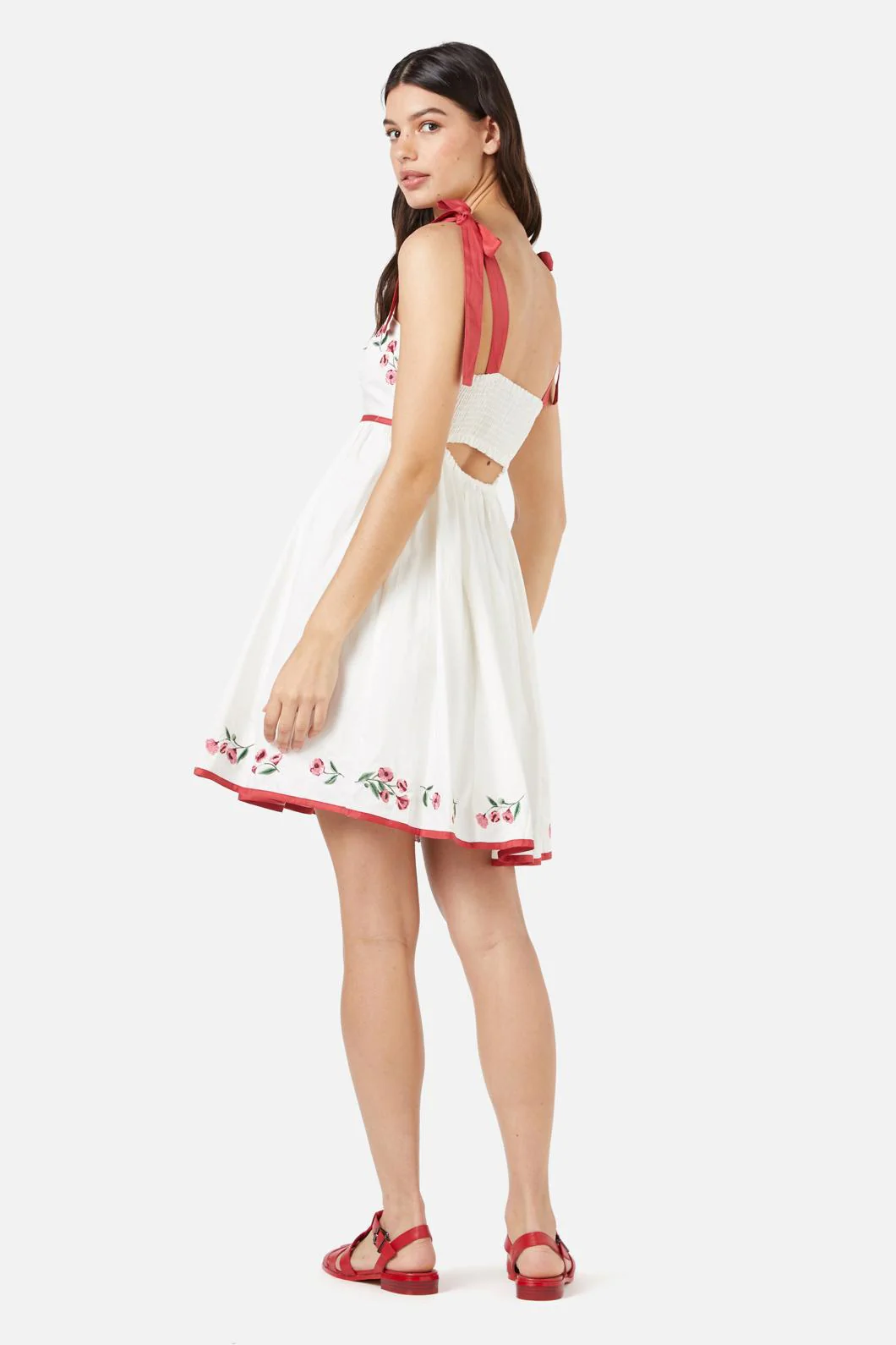 Poppy Emb Dress - Image 7