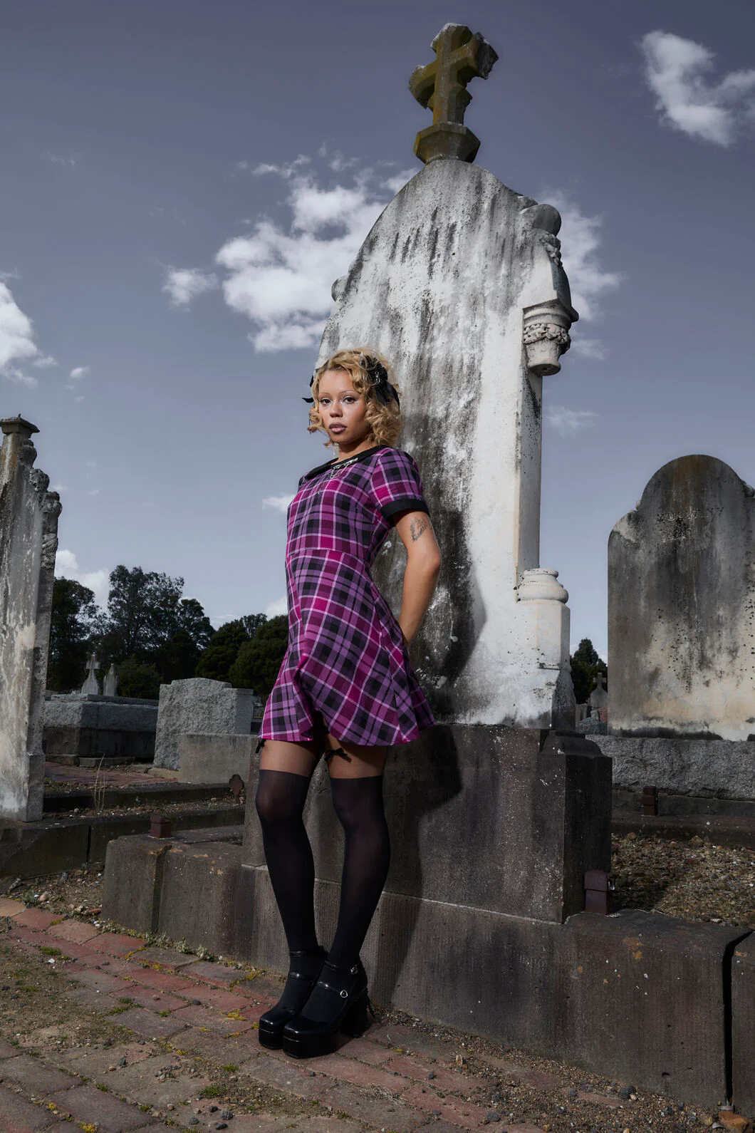 Predictions Tartan Dress - Image 3