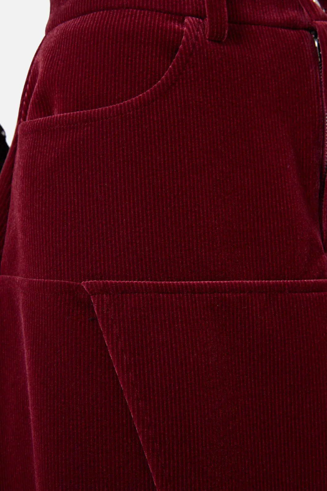 Prestige Stripe Cord Skirt - Image 5
