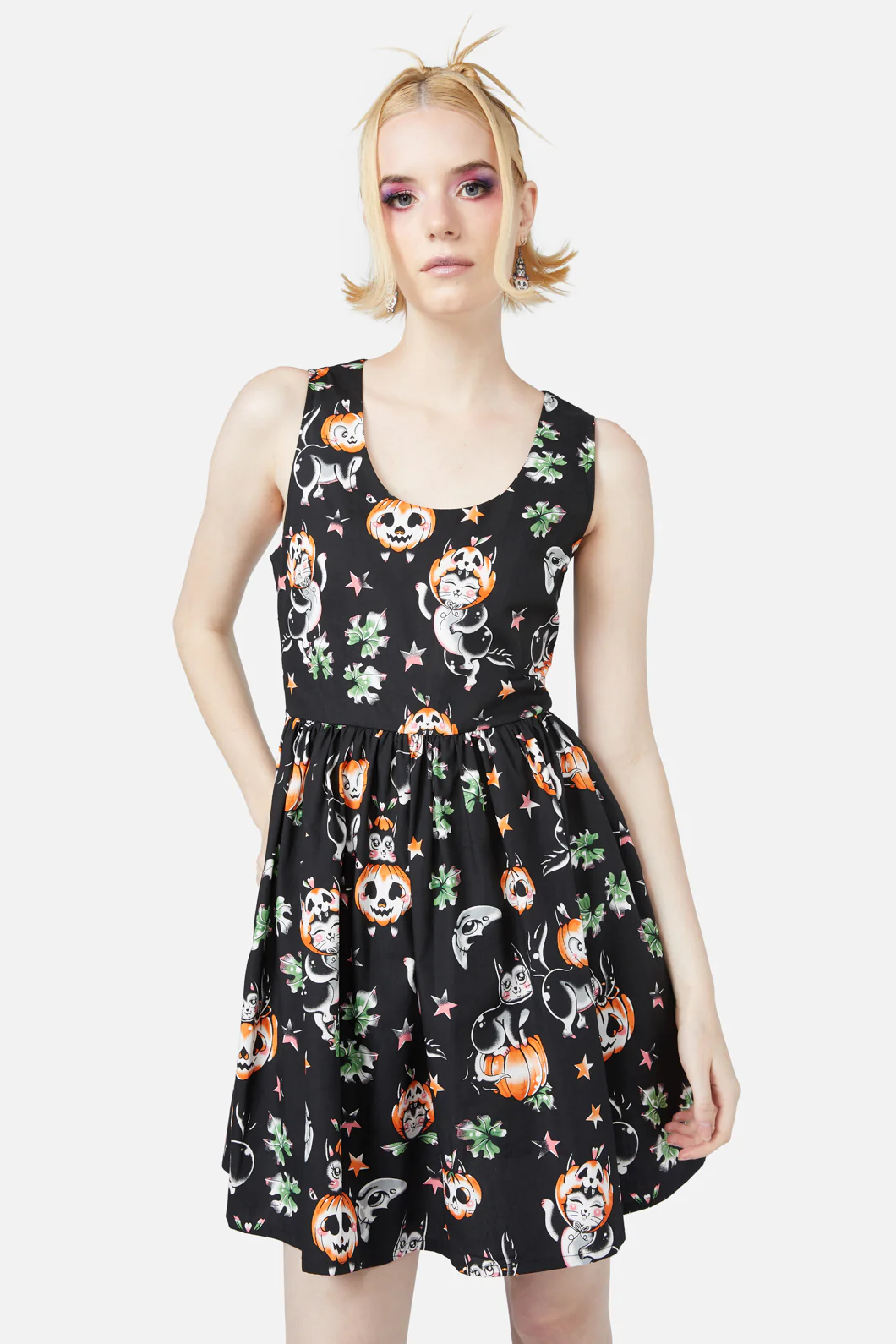Pumpkin Patch Kitty Dress - Image 4