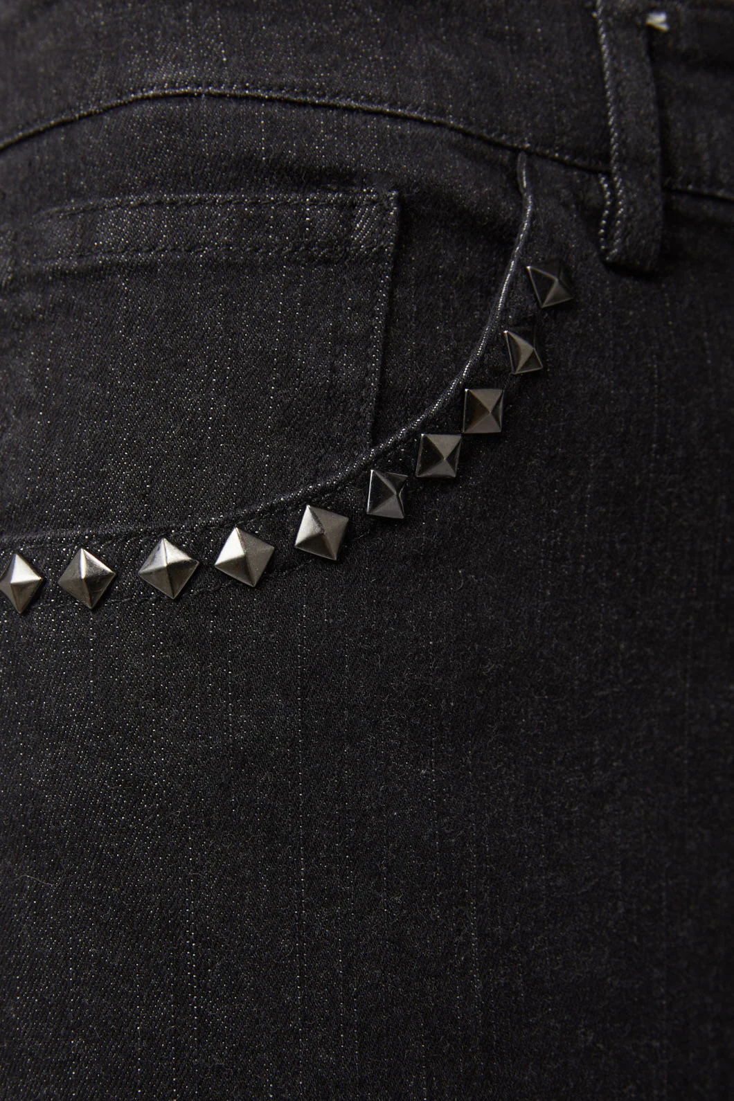 Punk Stud Denim Jeans - Image 5