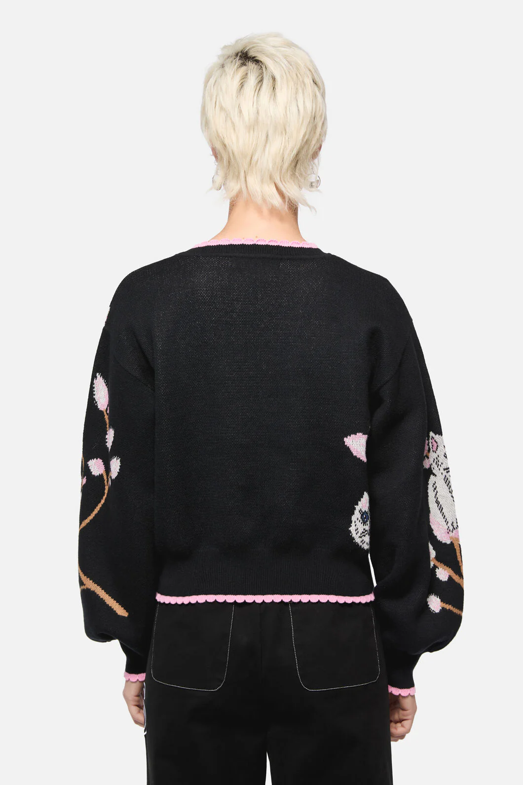 Pussy Willow Border Knit - Image 4