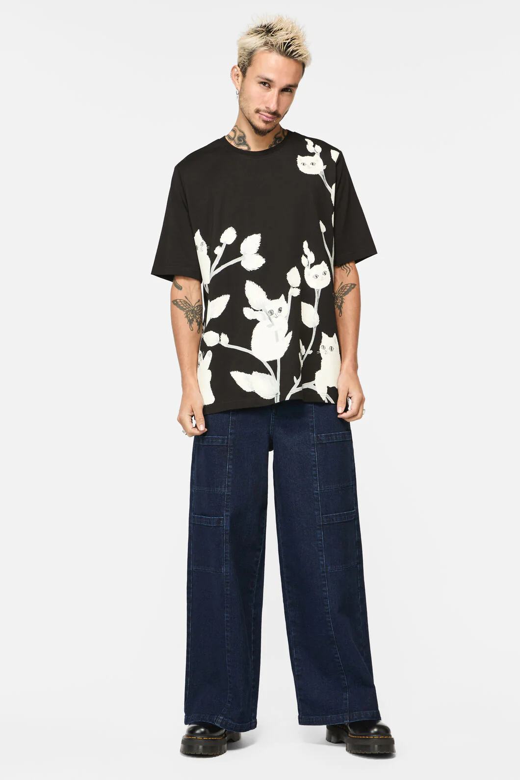 Pussy Willow Print Tee - Image 2