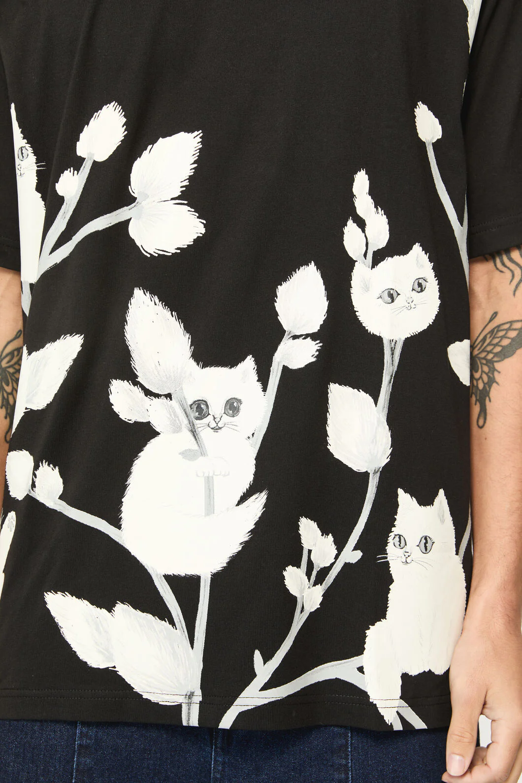 Pussy Willow Print Tee - Image 5