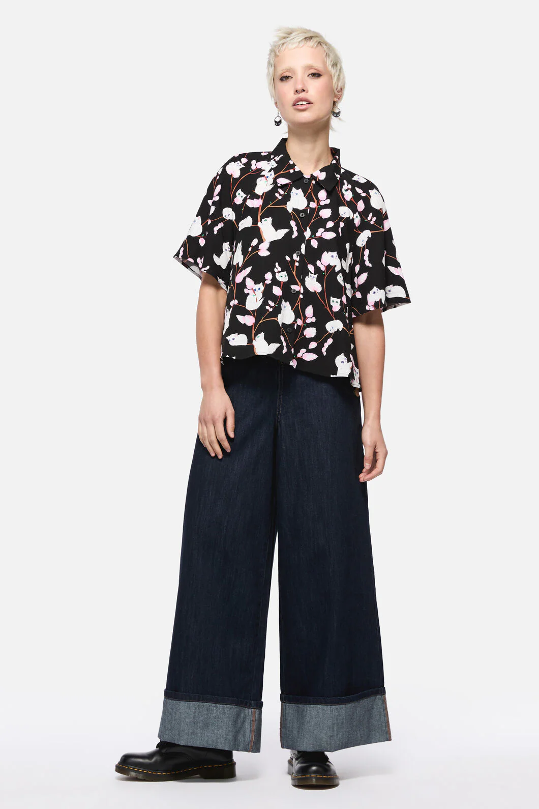 Pussy Willow Printed Blouse - Image 6
