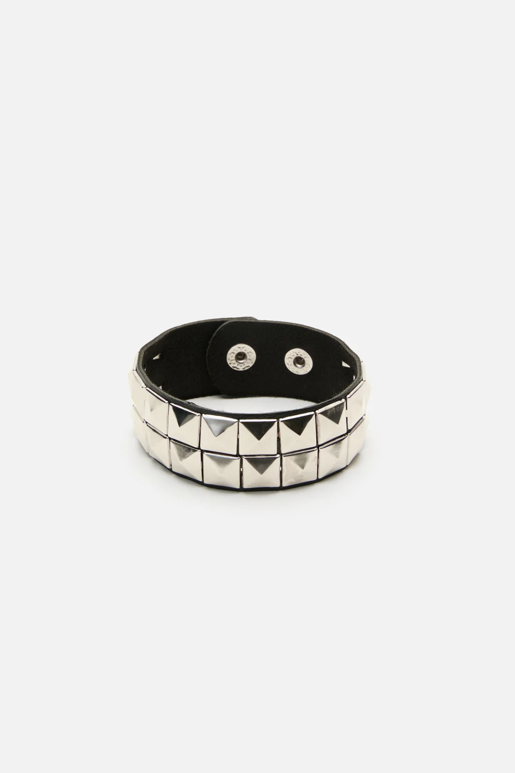 Pyramid Stud Wrist Band Cuff - Image 3