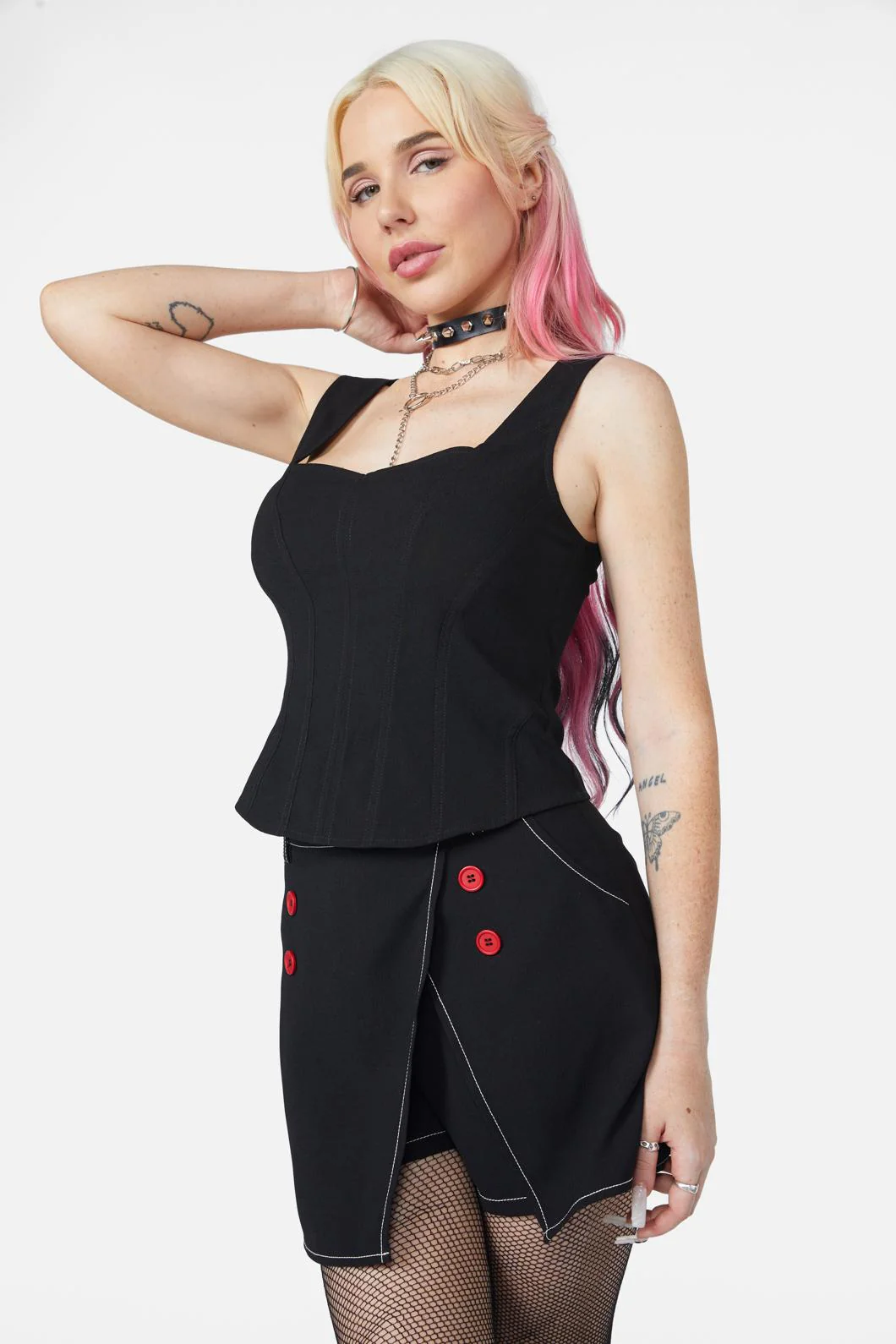 Queen Of Cats Basic Corset Top - Image 10