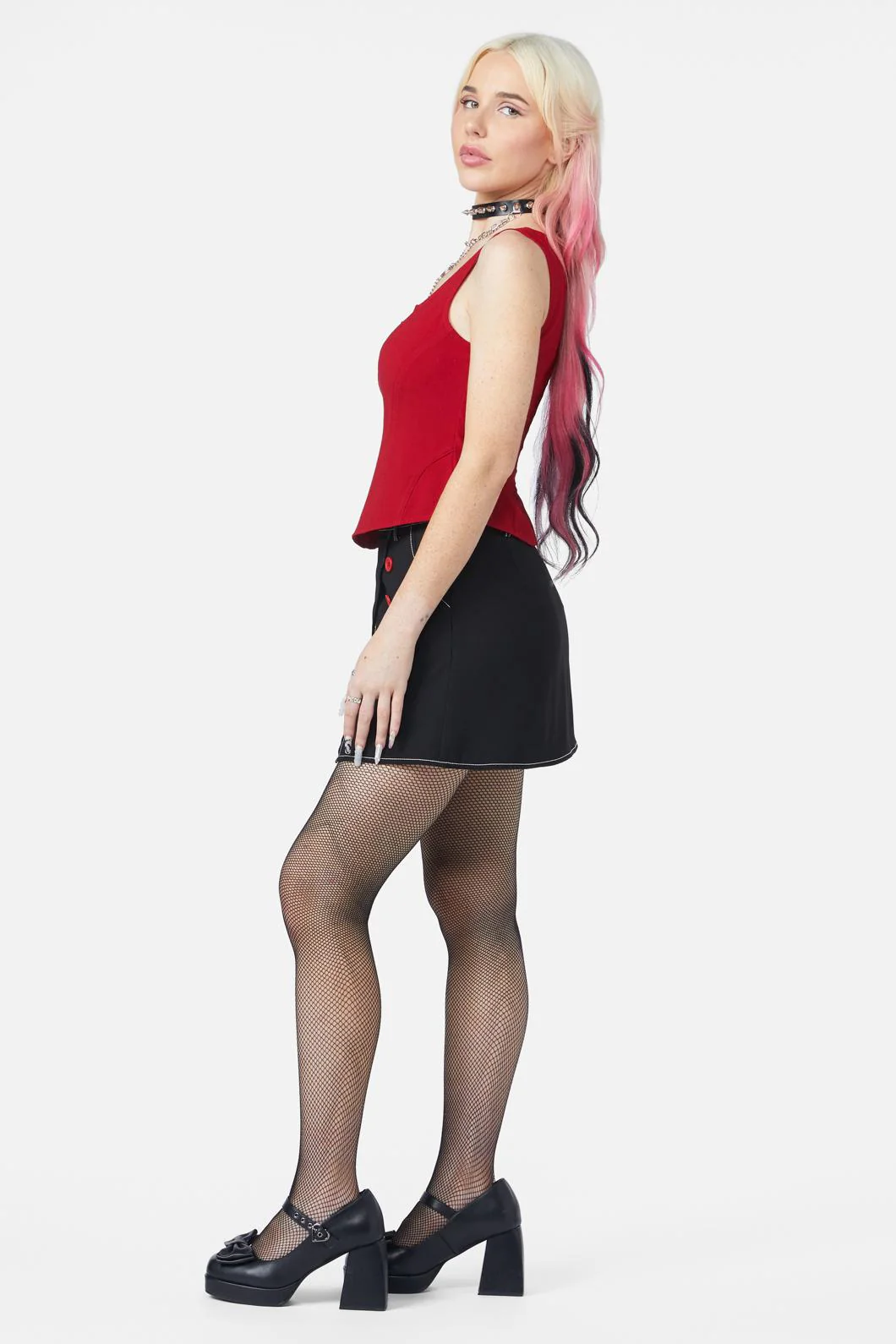 Queen Of Cats Basic Corset Top - Image 3