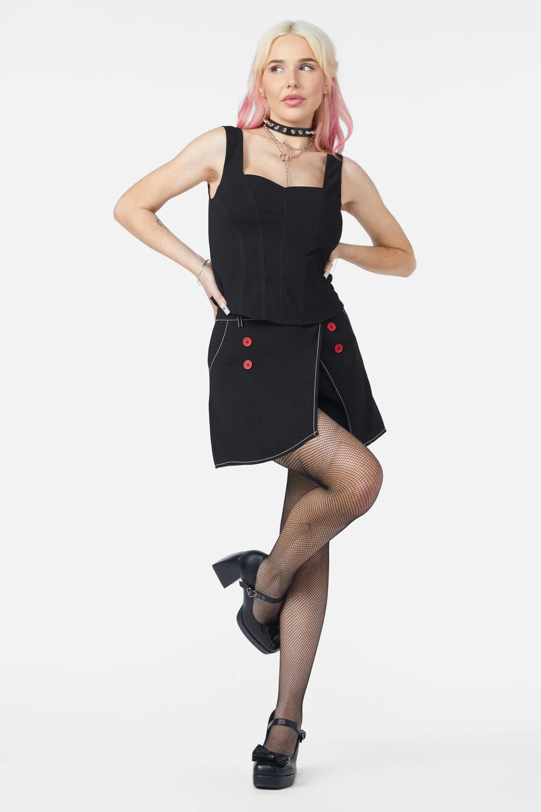 Queen Of Cats Basic Corset Top - Image 6