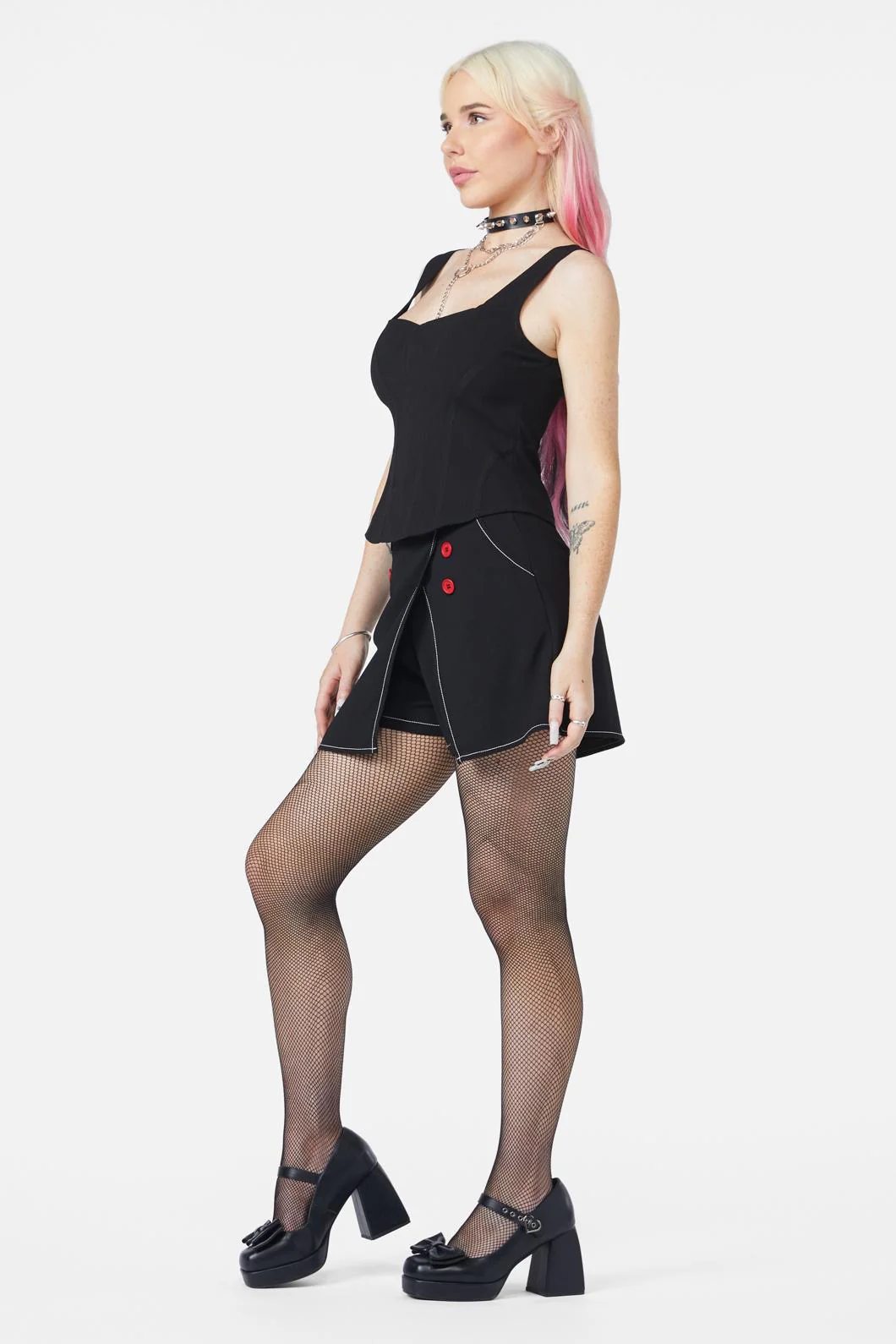 Queen Of Cats Basic Corset Top - Image 7