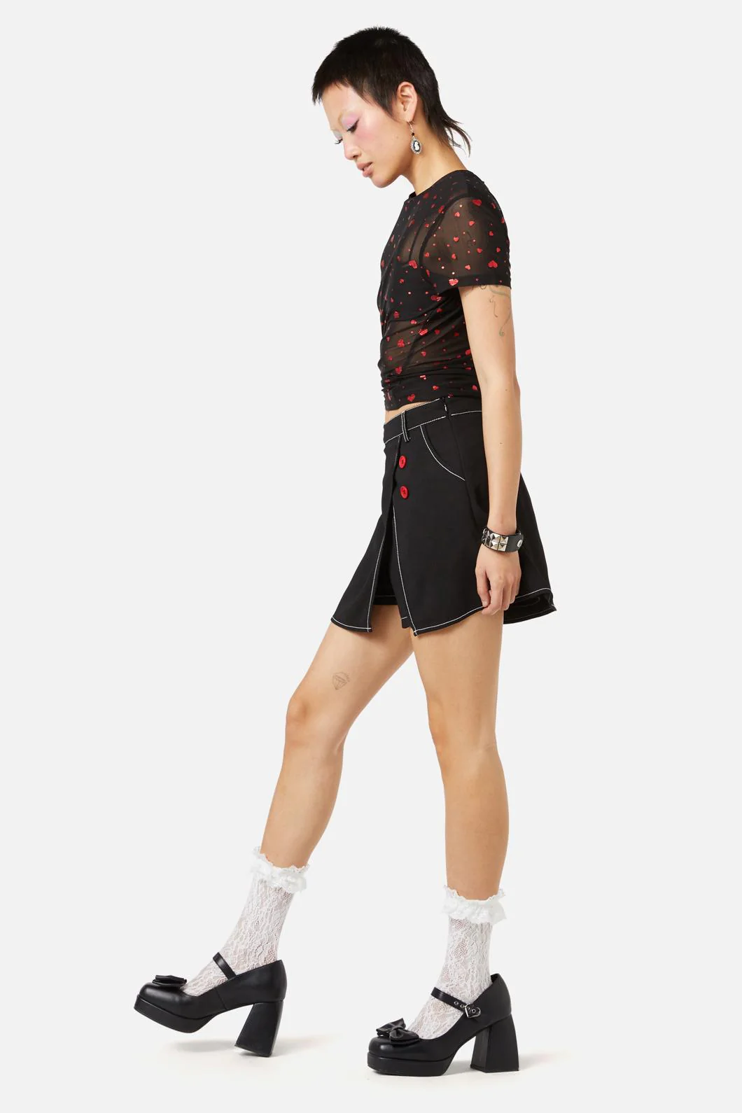 Queen Of Cats Basic Skort - Image 5