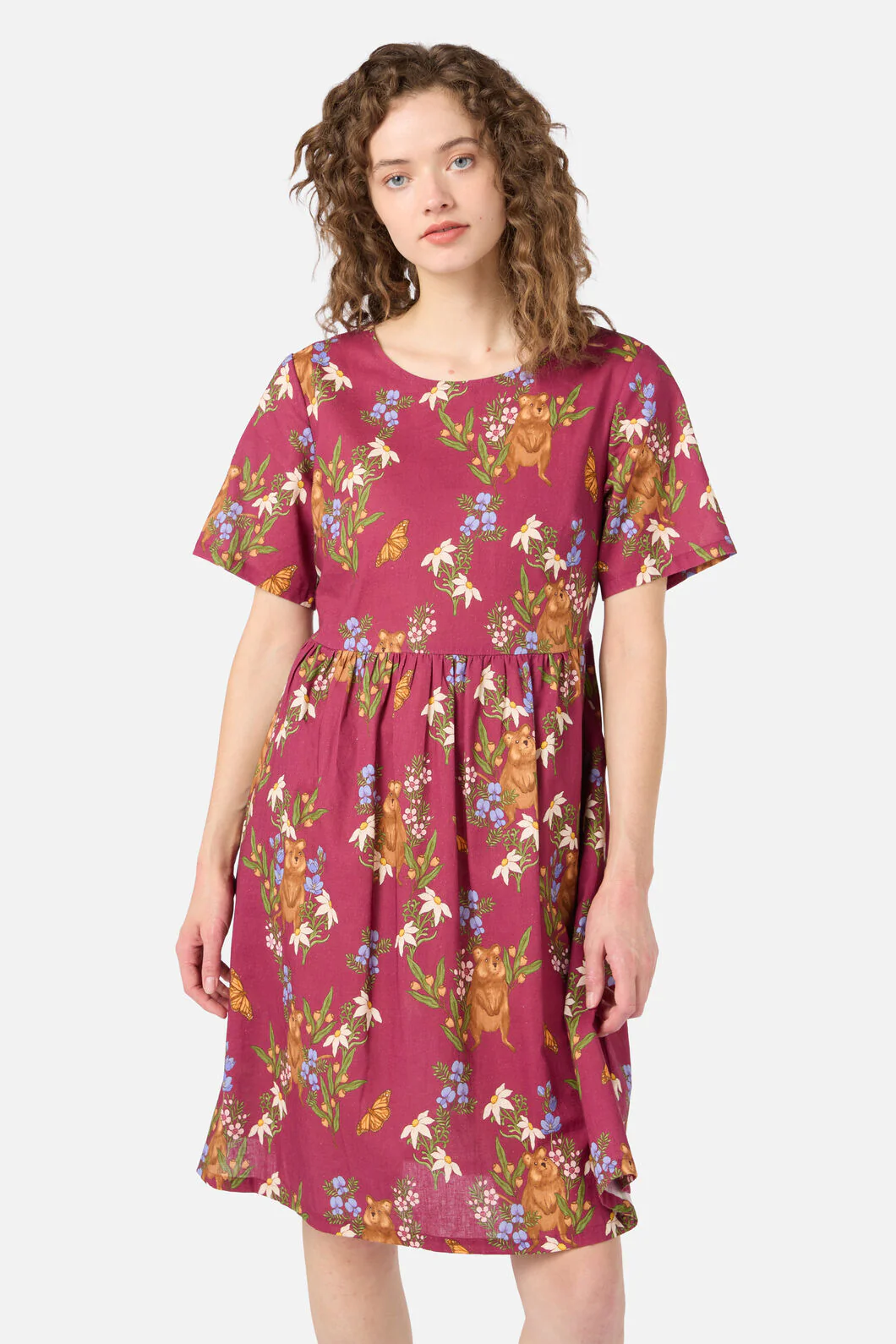 Quokka & Flora Smock Dress - Image 2