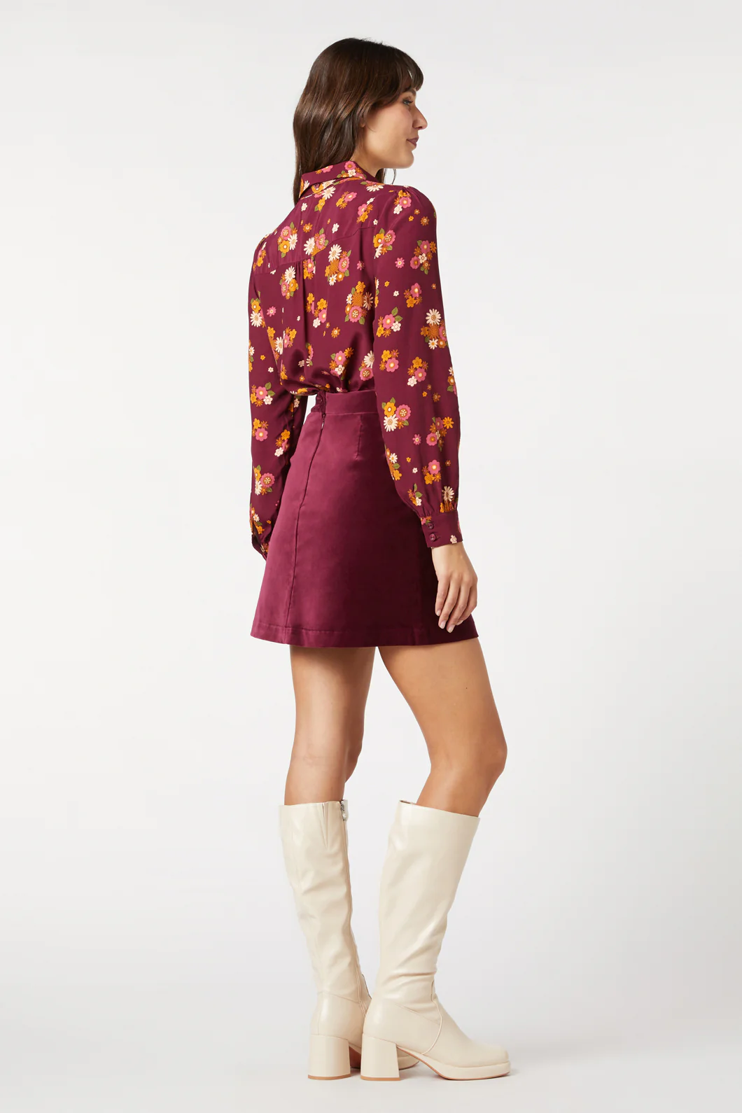 Rachel Velvet Skirt - Image 5
