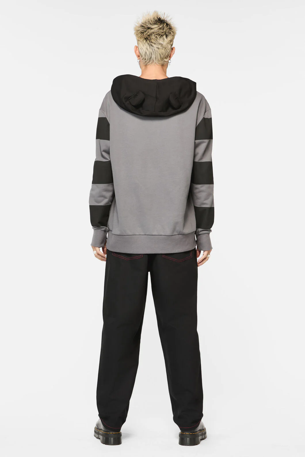 Racoon Stripes Hoodie - Image 4
