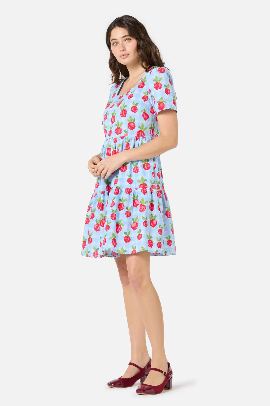 Radish Picnic Smock Dress - Image 3
