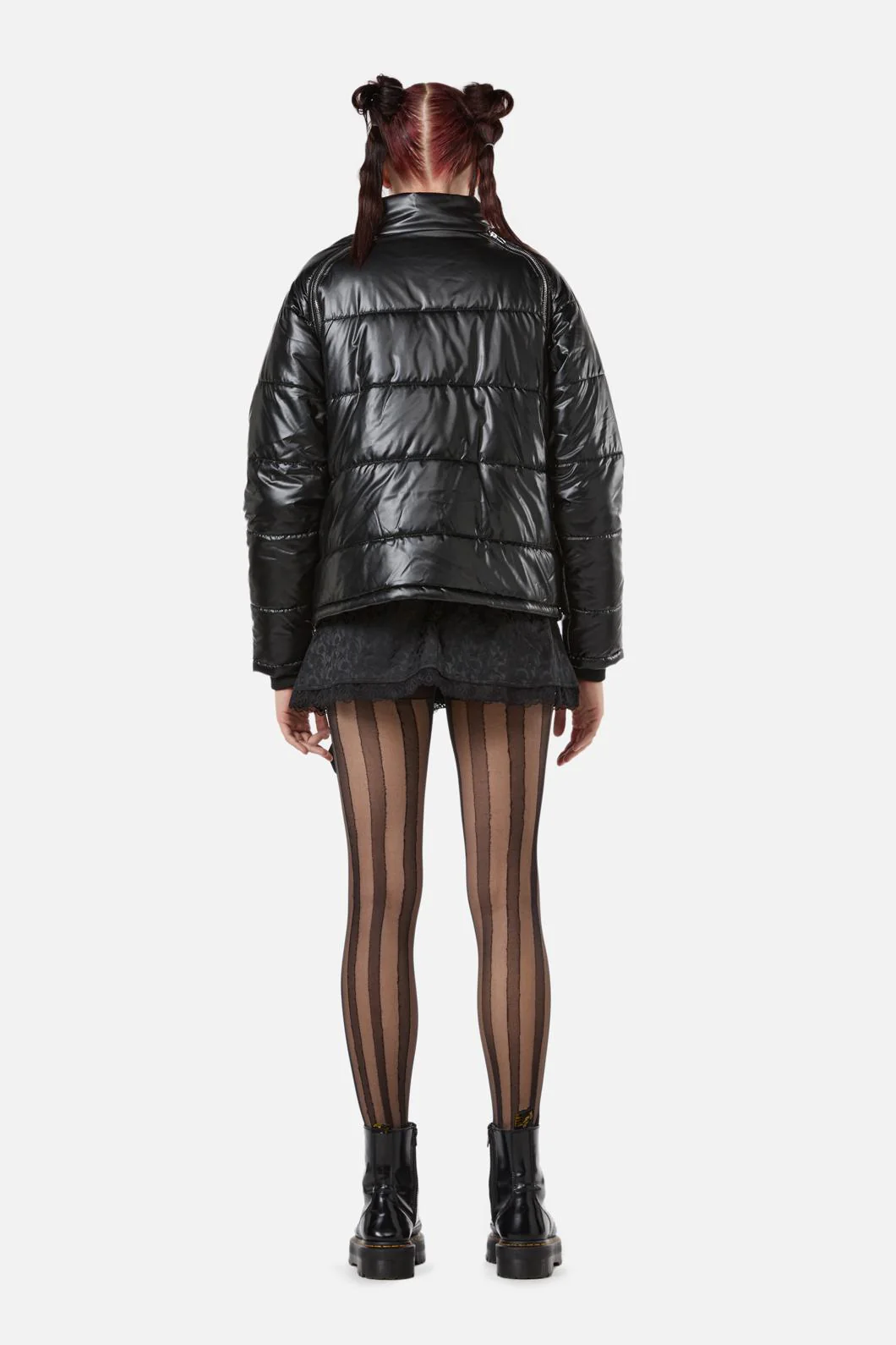 Radioactive Raver Puffer Jacket - Image 4