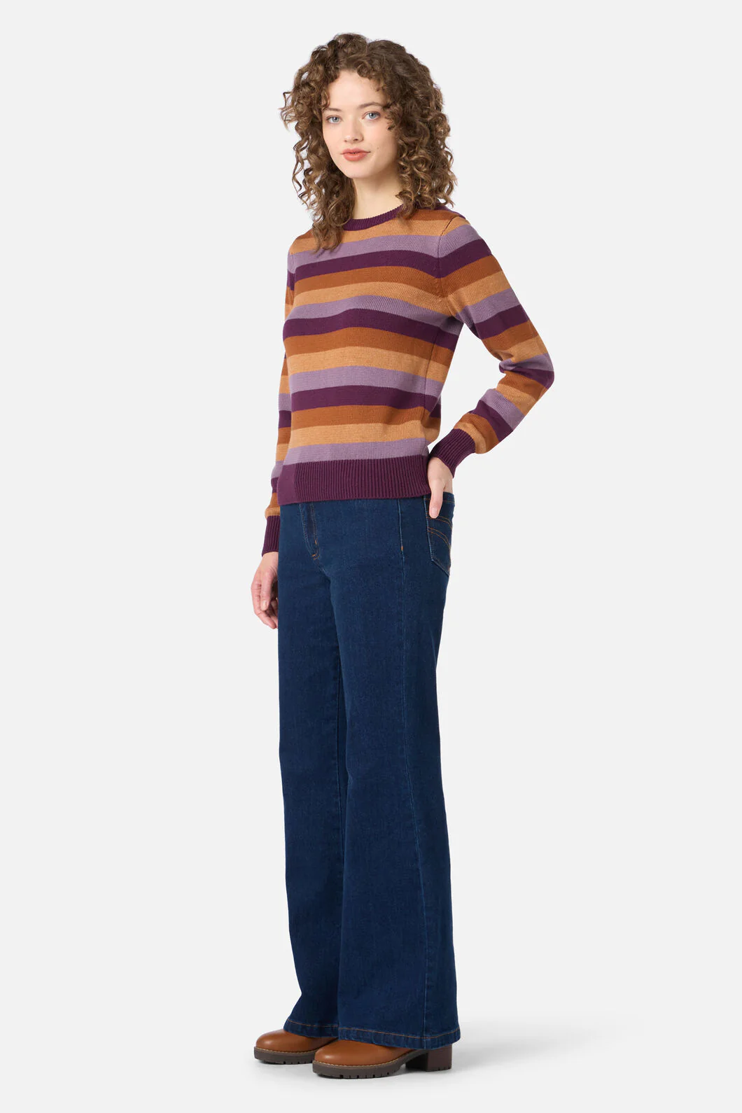 Raphaelle Stripe Knit Jumper - Image 3