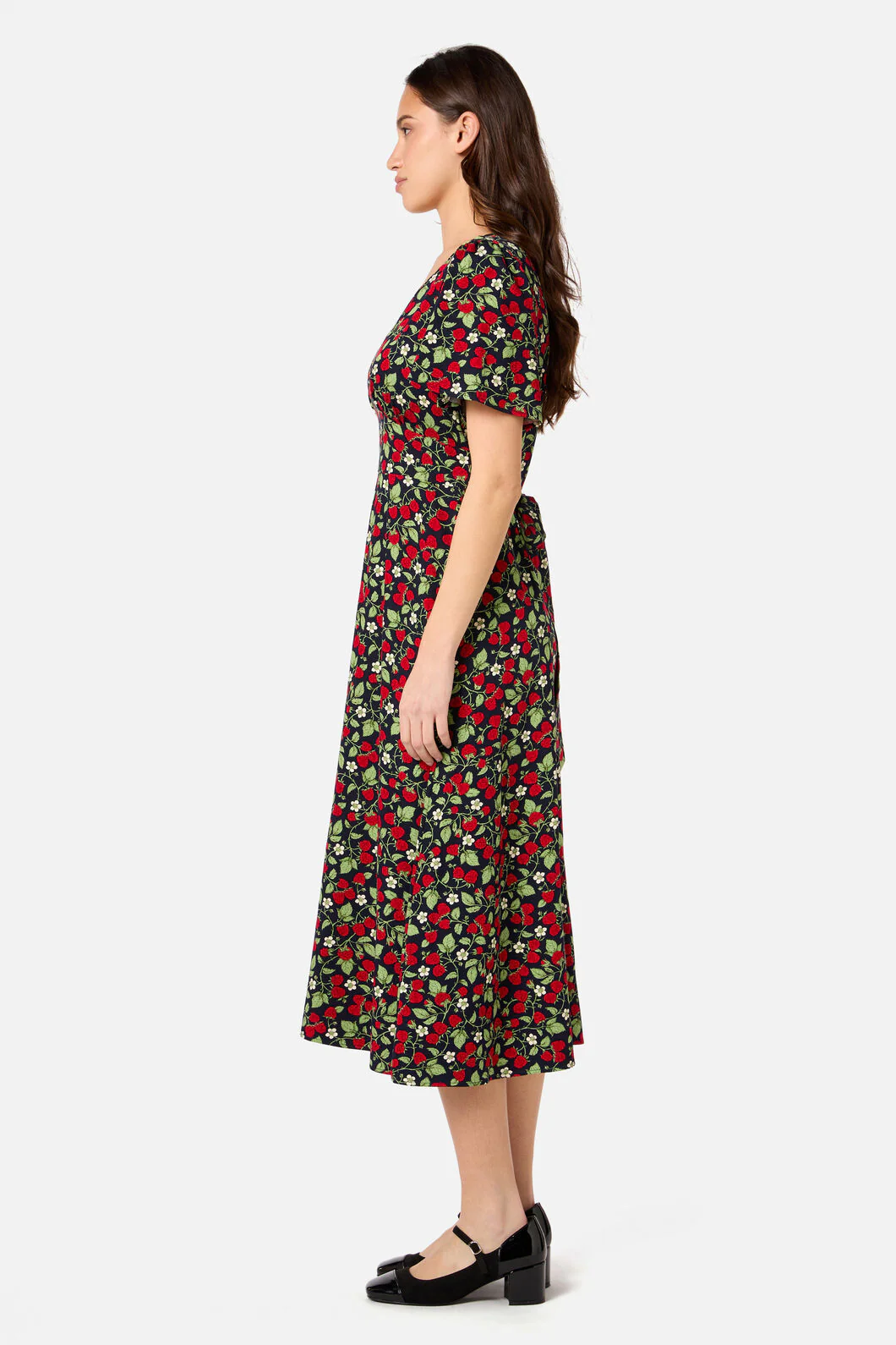 Raspberry Midi Dress - Image 5