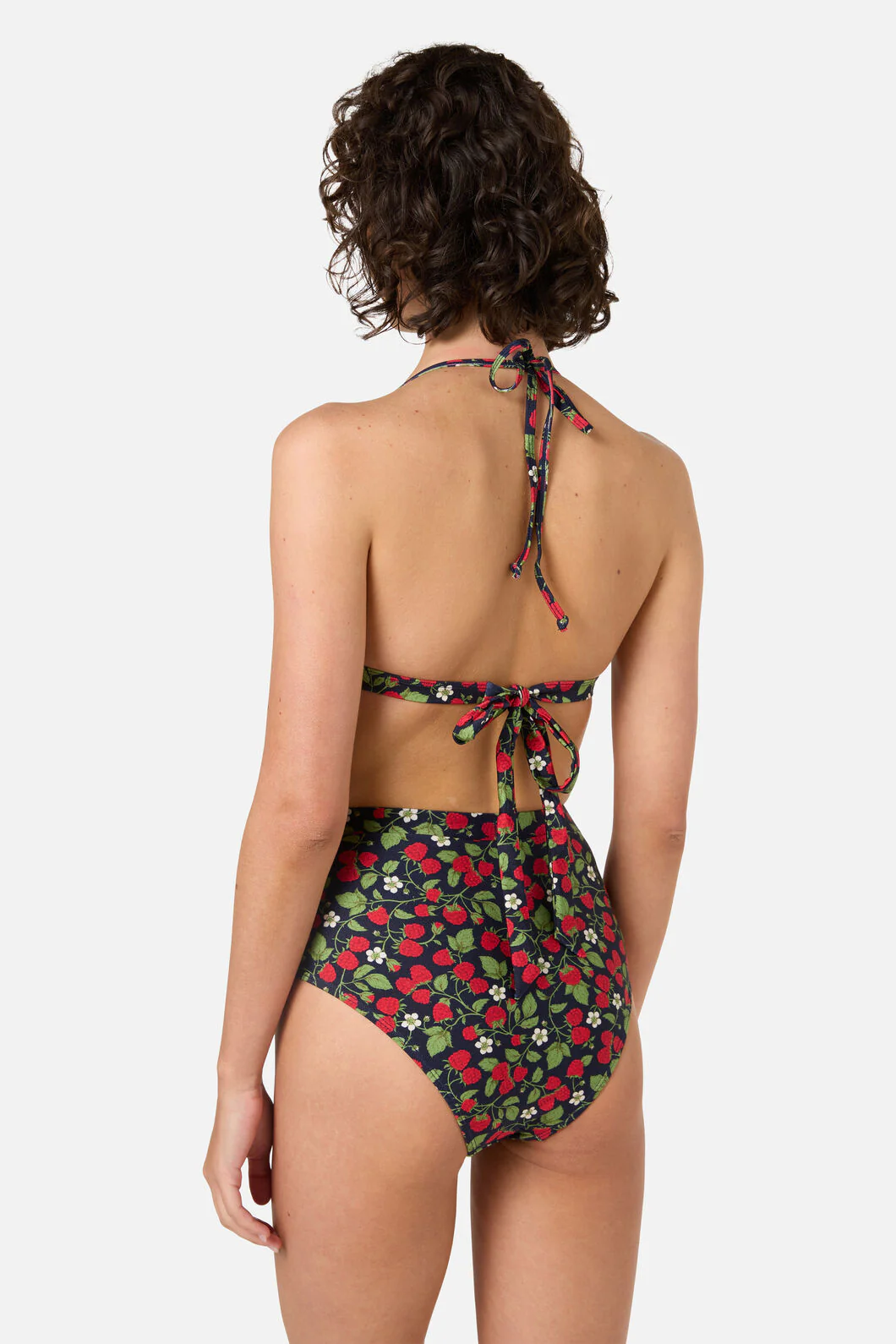 Raspberry Tri Bikini Top - Image 5