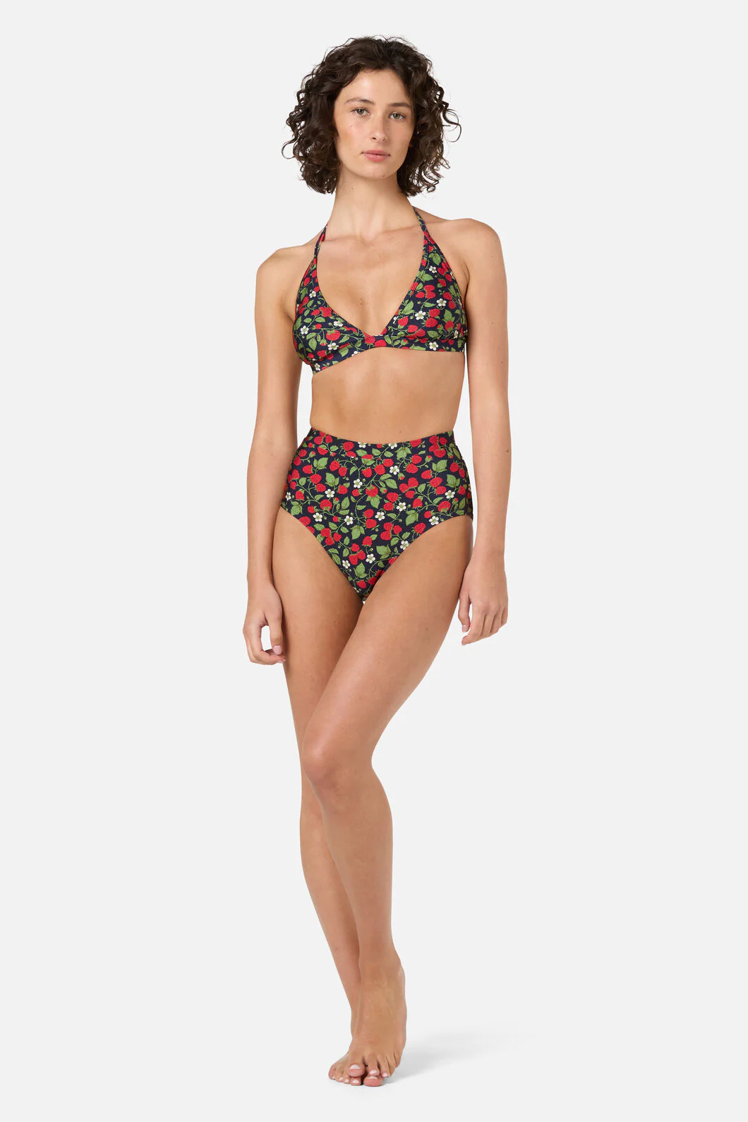 Raspberry Tri Bikini Top - Image 6
