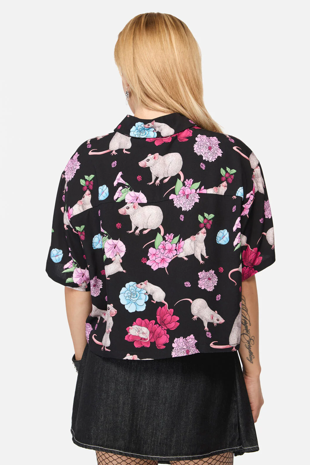 Rat-A-Tat Print Blouse - Image 3