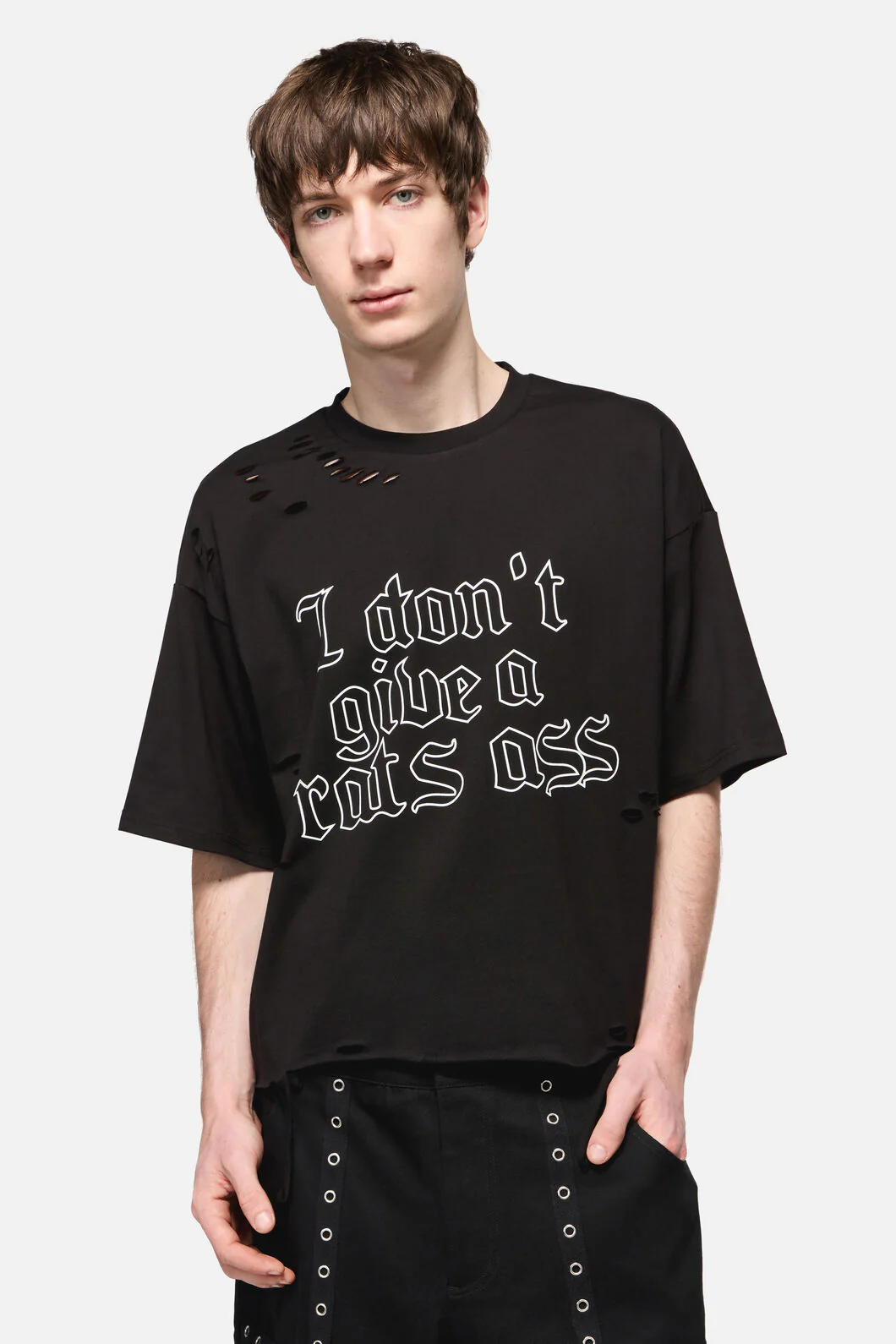 Rats Ass Distressed Tee - Image 2