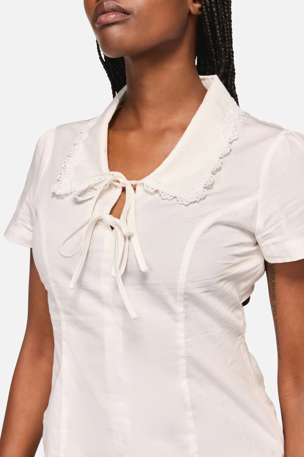 Reborn Tie Up Blouse - Image 8