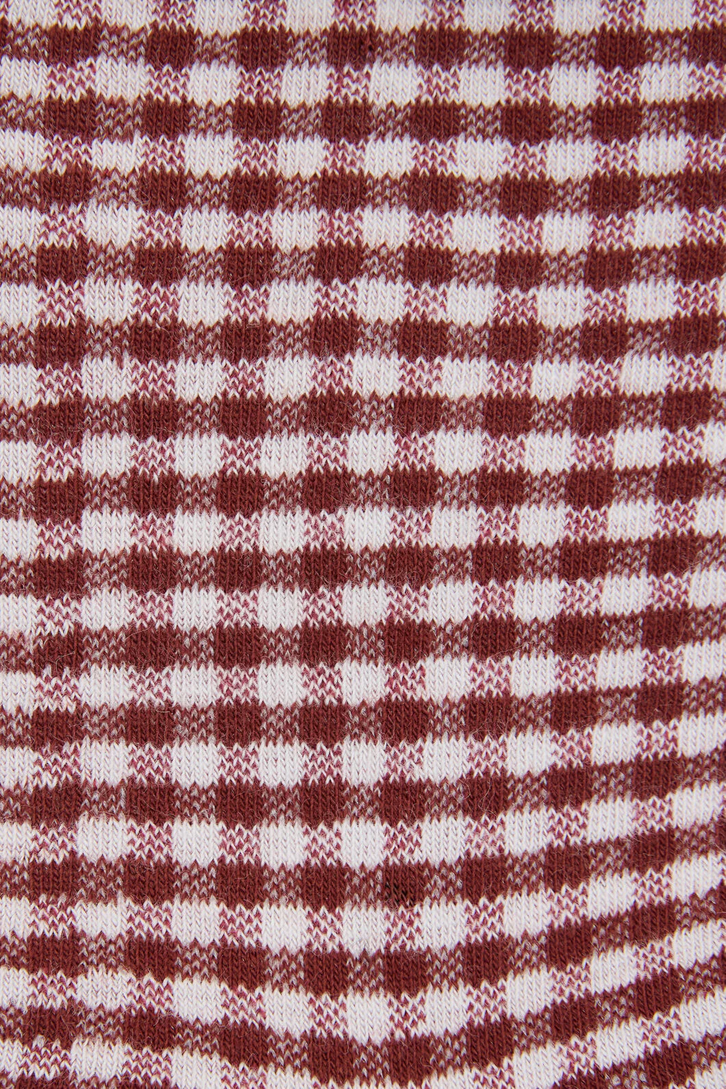 Red Check Ankle Sock - Image 2
