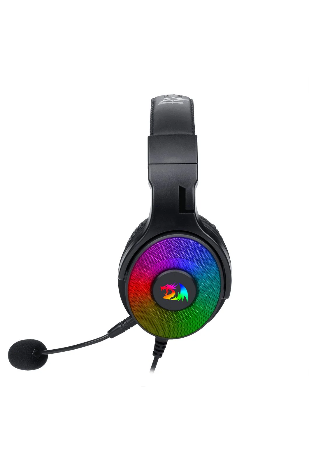Redragon H350 Pandora Black RGB Surround Sound Detachable Mic Gaming Headset - Image 2