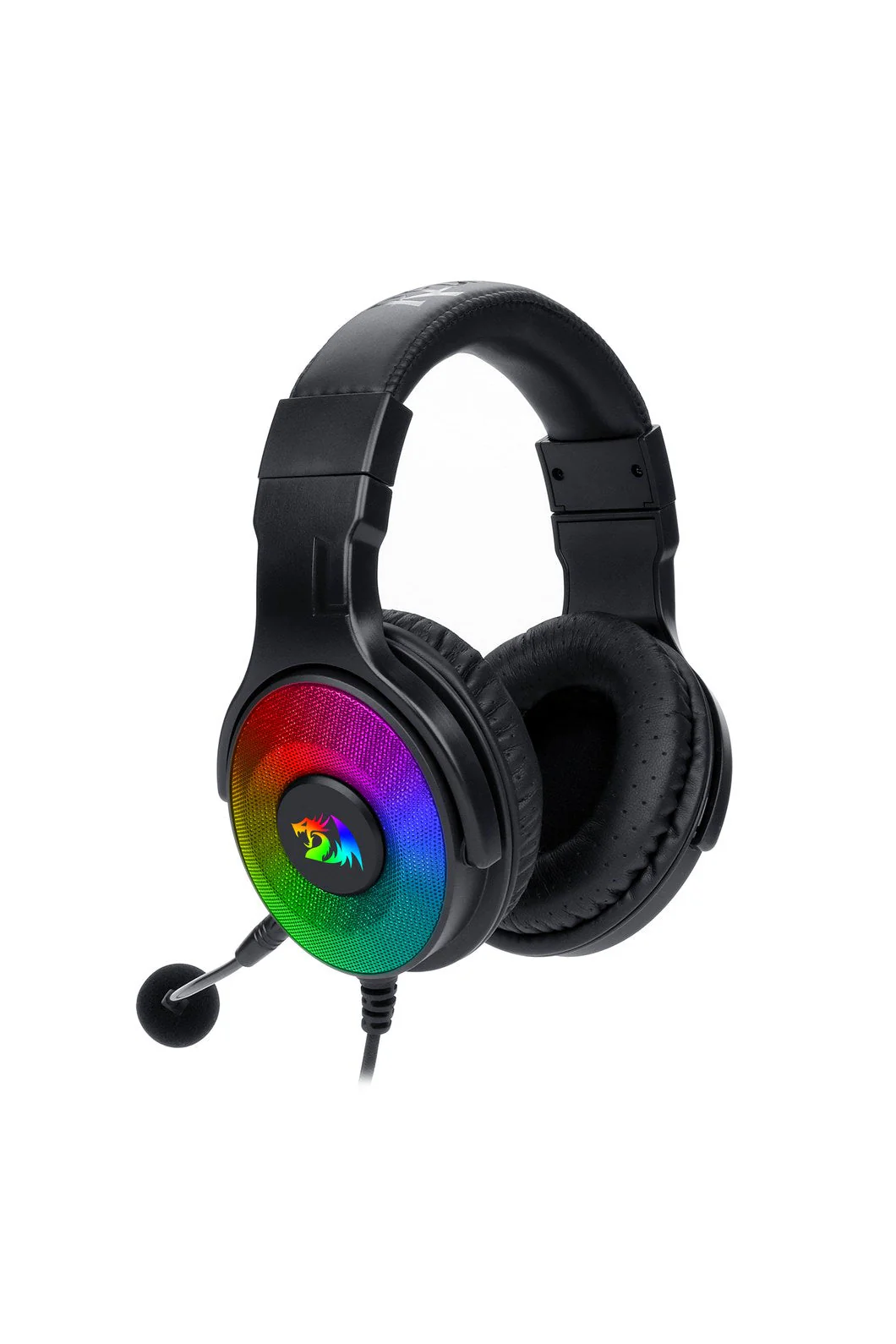 Redragon H350 Pandora Black RGB Surround Sound Detachable Mic Gaming Headset - Image 3